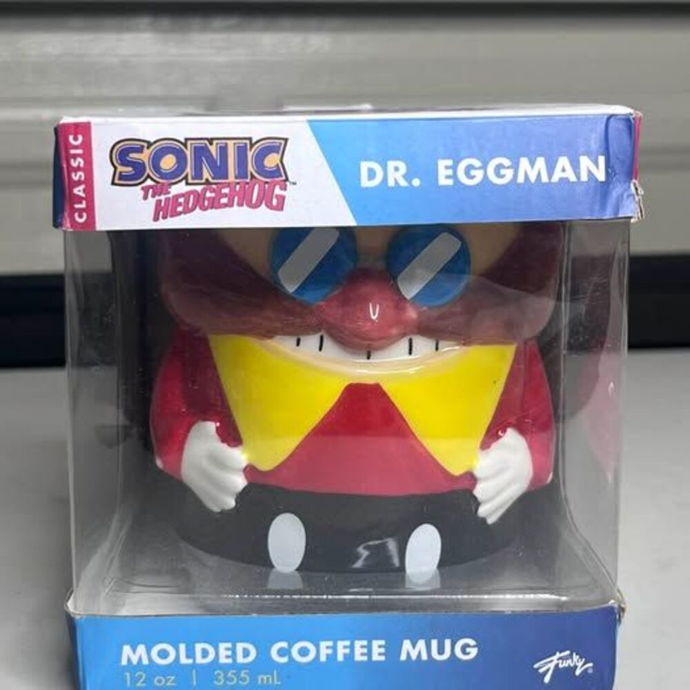 Sonic the Hedgehog Dr. Eggman Molded Coffee Mug
